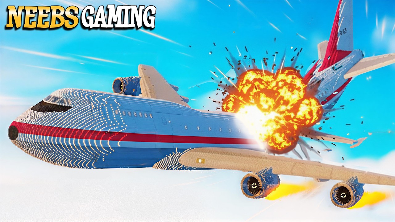 Teardown NEW Multiplayer & Mods - Mini-Gun on an Airplane & More!