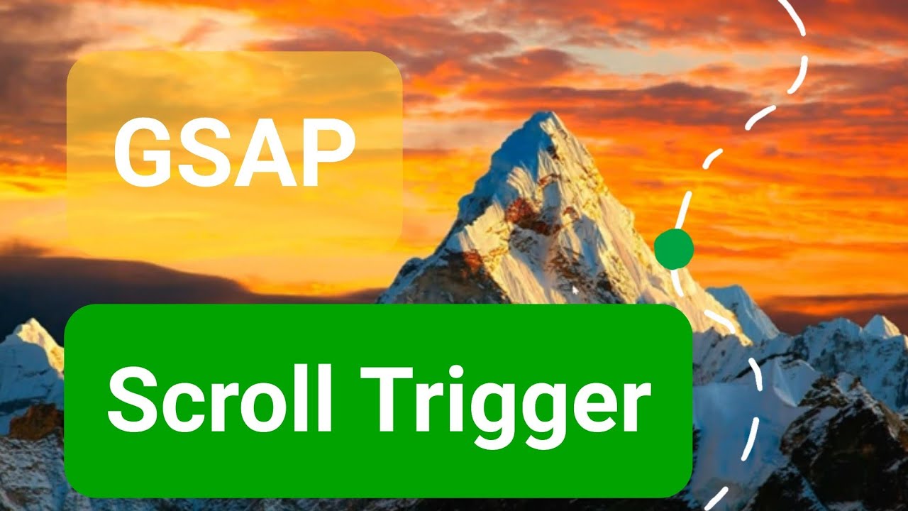 Анимация на скролл с помощью #js #gsap . #scrolltrigger . Text animation in #html #css #js