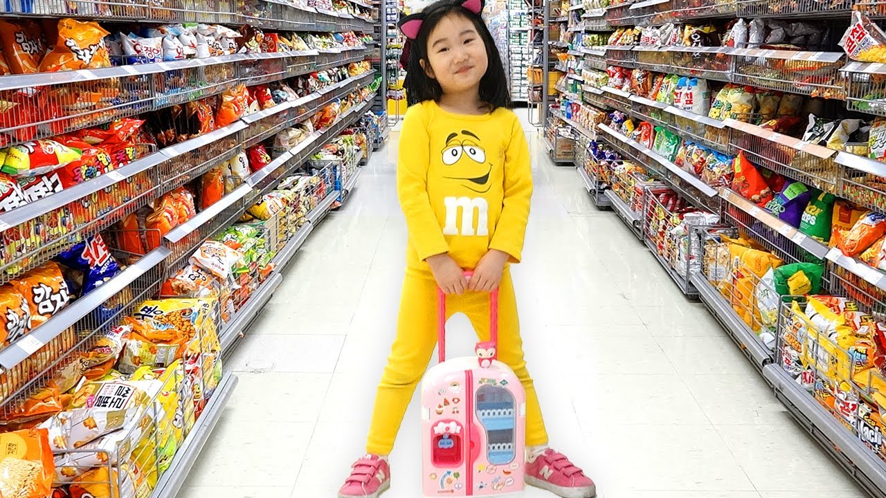 挑戰購物食品！親子互動遊戲 ~ 雜貨店購物挑戰！！
