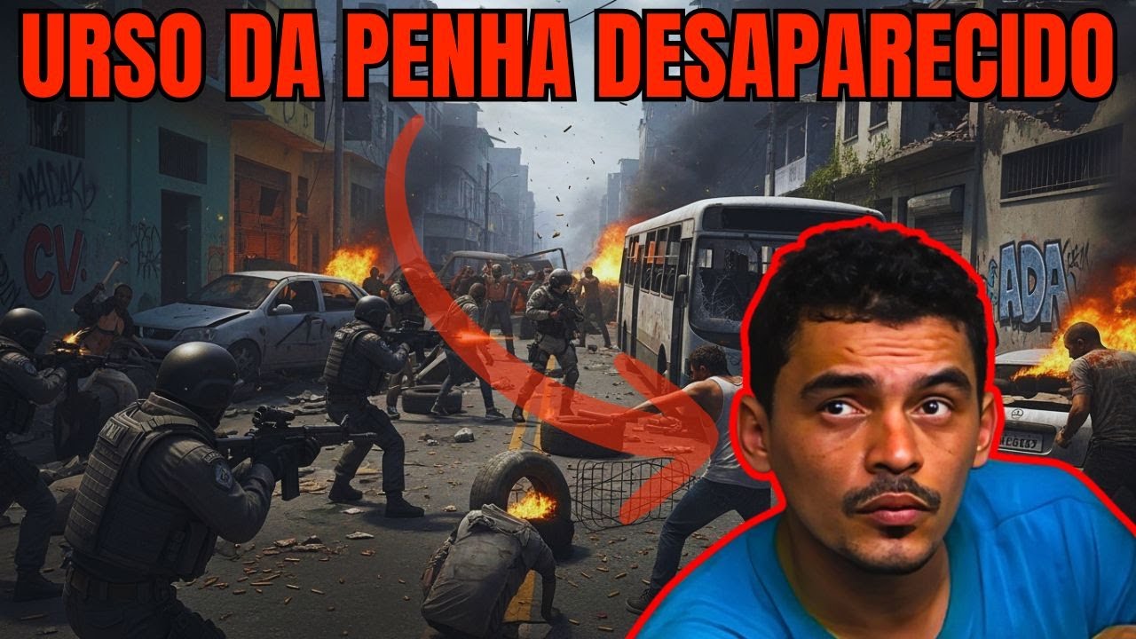 DOCA, DESAPARECEU NO COMPLEXO DA PENHA, PRINCIPAL CHEFE DE MARCINHO!