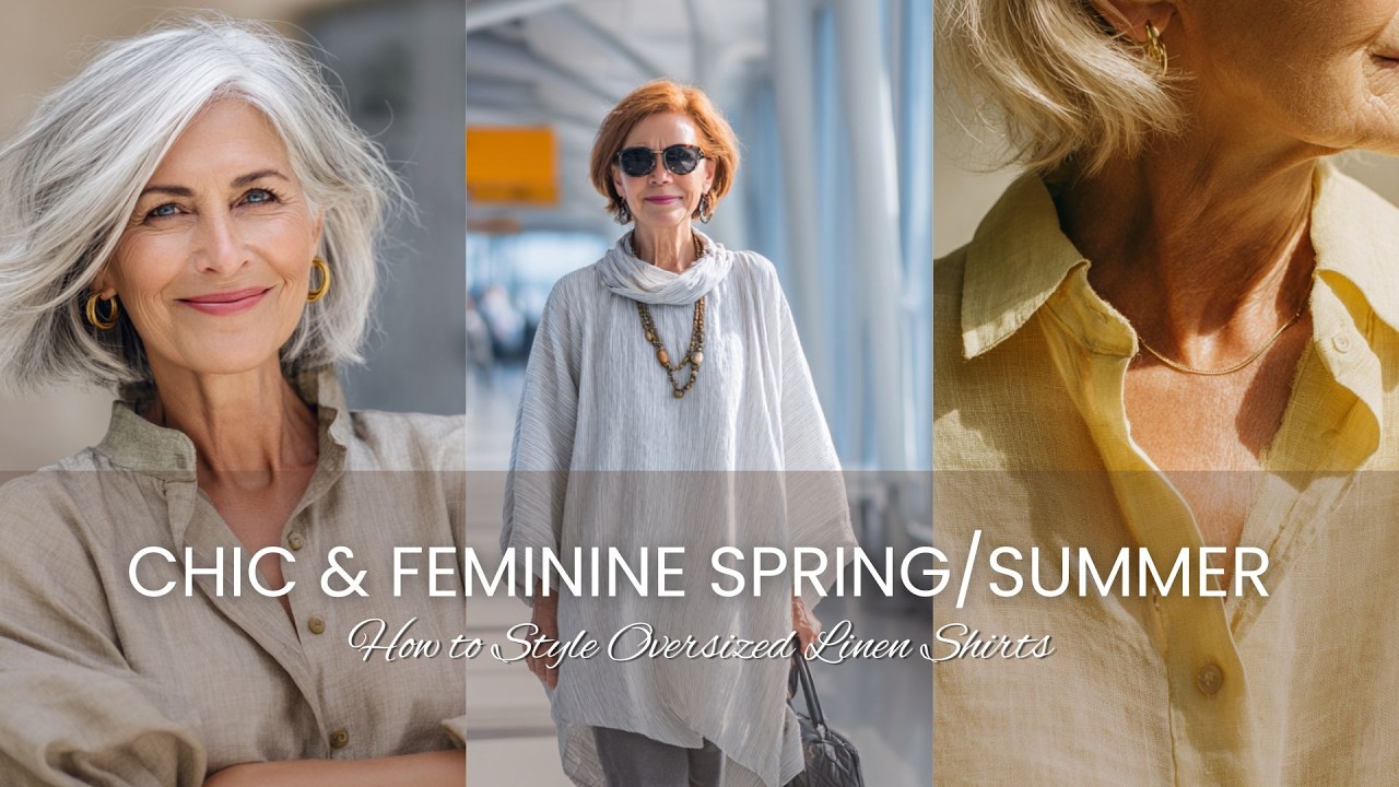 👒 How to Style 🎀 Oversized Linen Shirts: Chic & Feminine Spring/Summer 2026 Fashion Trends 🕊️