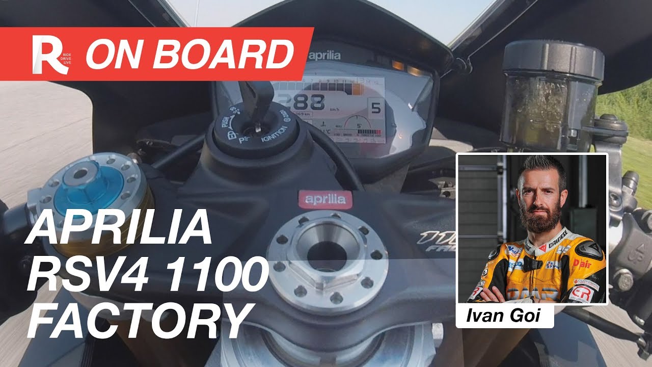 Aprilia RSV4 1100 Factory On Board Cremona Circuit - Ivan Goi
