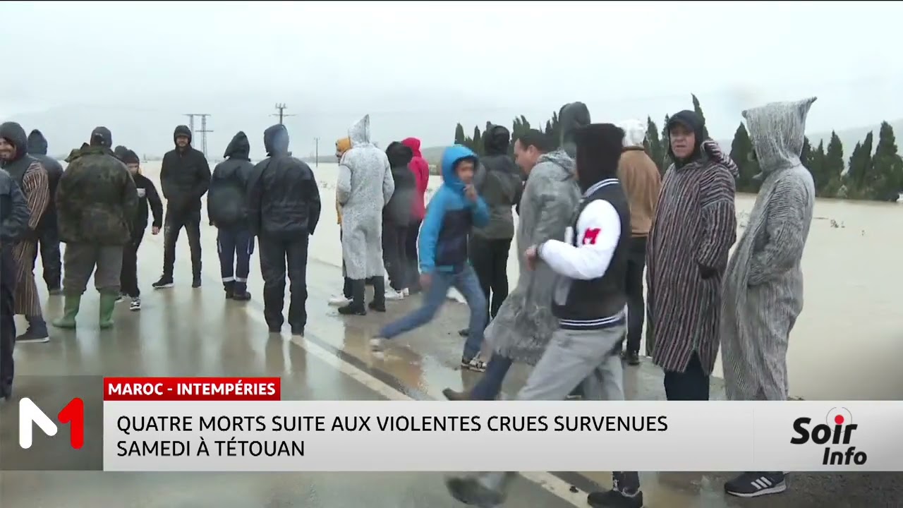 Province de Tétouan : quatre morts et un disparu après de violentes crues
