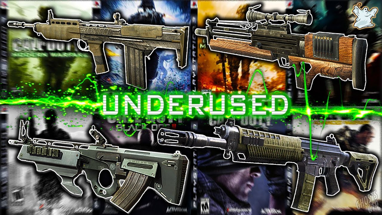 The MOST UNDERUSED Guns in EVERY Call of Duty / Ghosts619