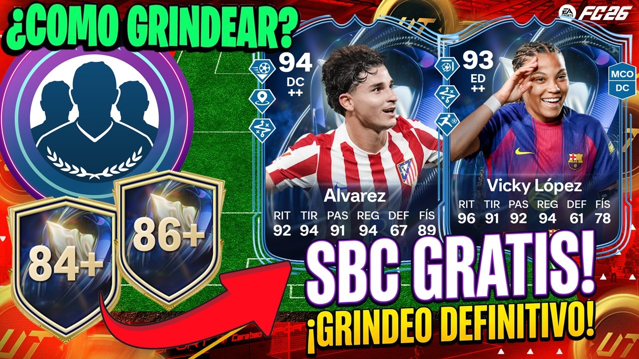 COMPLETA GRATIS TODOS LOS SBC CON ESTE M&Eacute;TODO DE GRINDEO EN EA FC 26