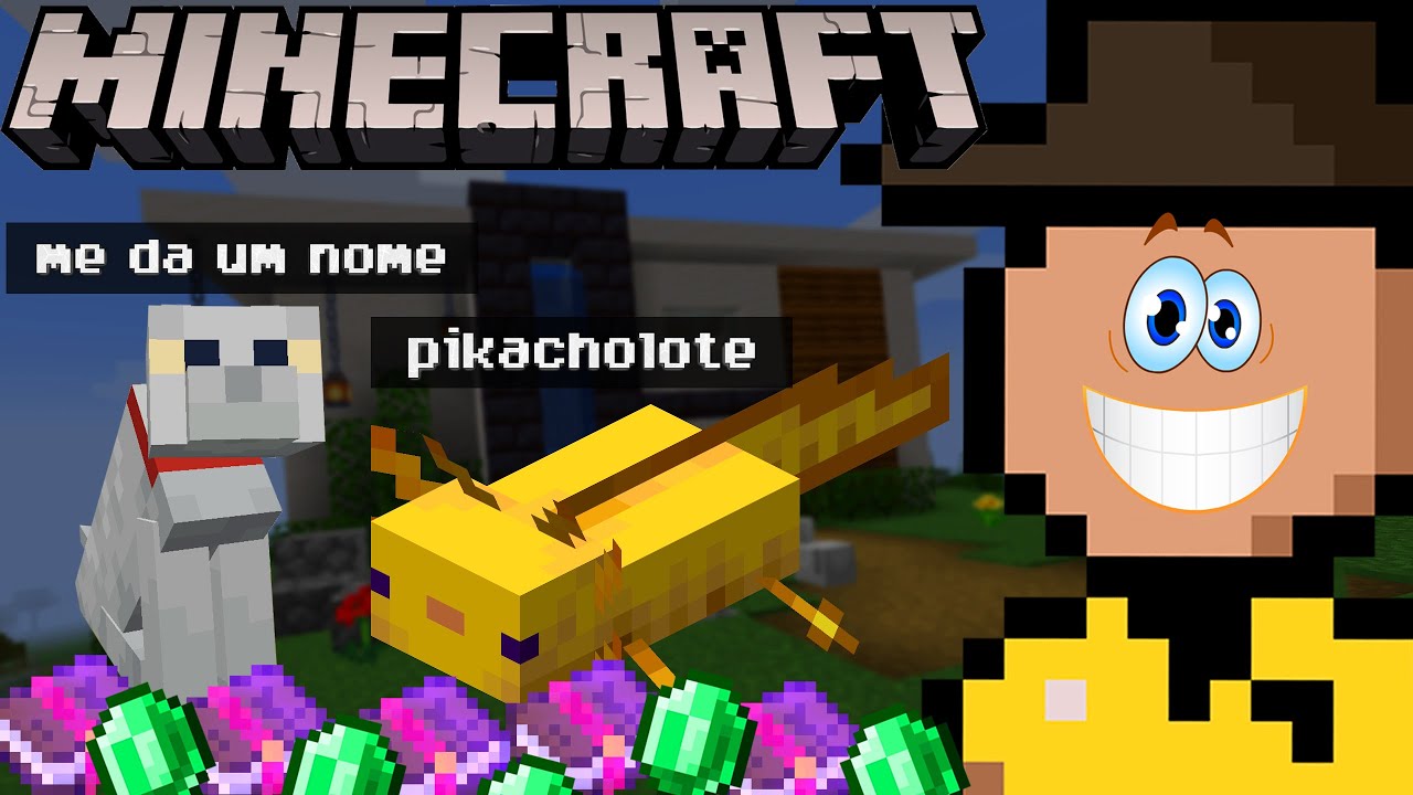 NOVOS PETS e o STONKS DO MENDING (Minecraft Zero Mortes • E39)