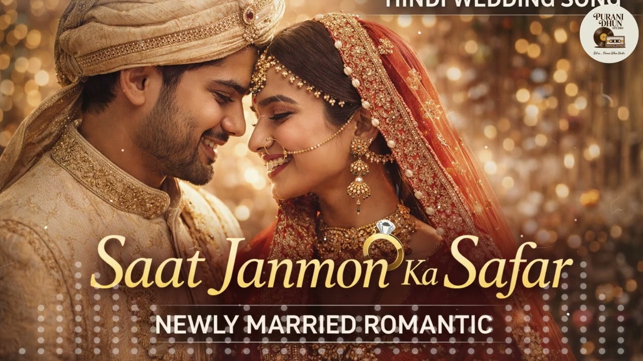 Sath Janmon Ka Safar 💍 | Wedding Romantic Hindi Song | Newly Married Love