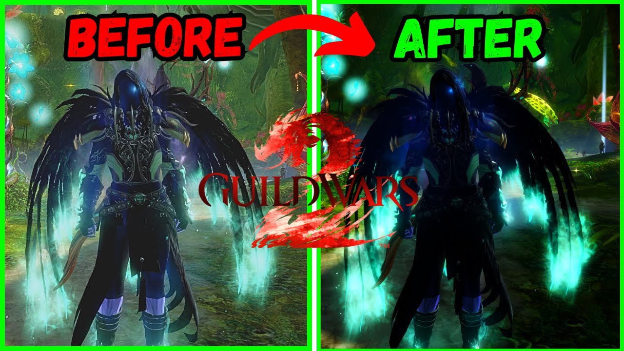 Make Your Game Smoother and Sharper | Guild Wars 2 Rashade Guide for a Better Look !
