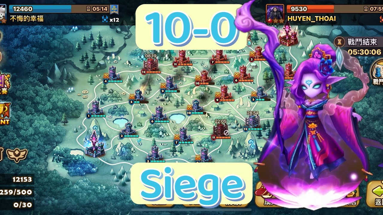 魔靈召喚｜據點戰回歸初衷｜平民角色五屬溫蒂妮大爆發🎉🧨🎆｜summoner war
