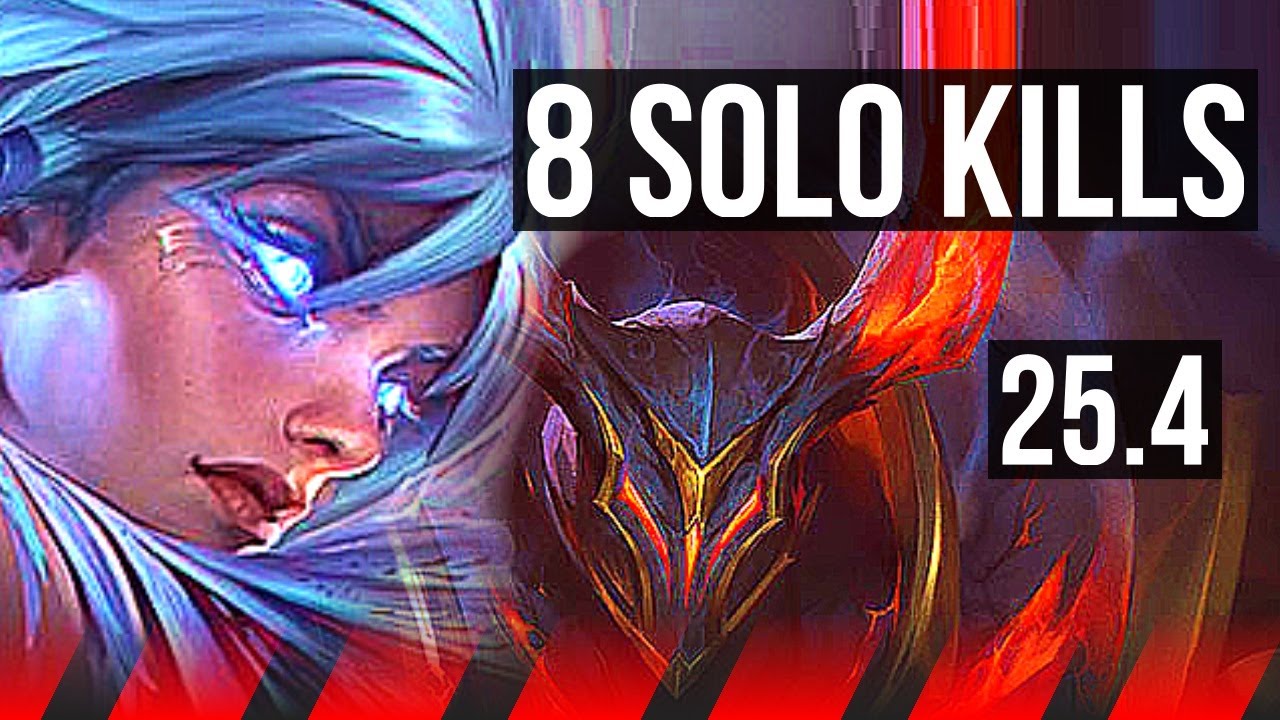 RIVEN vs MORDEKAISER (TOP) | Legendary, 8 solo kills, 800+ games, 40k DMG | EUW Master | 25.4