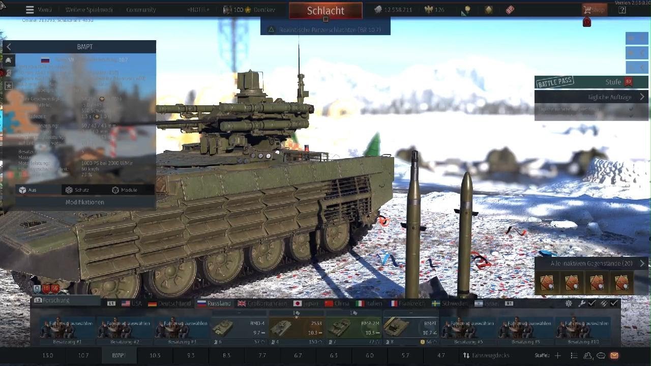 BMPT in War Thunder