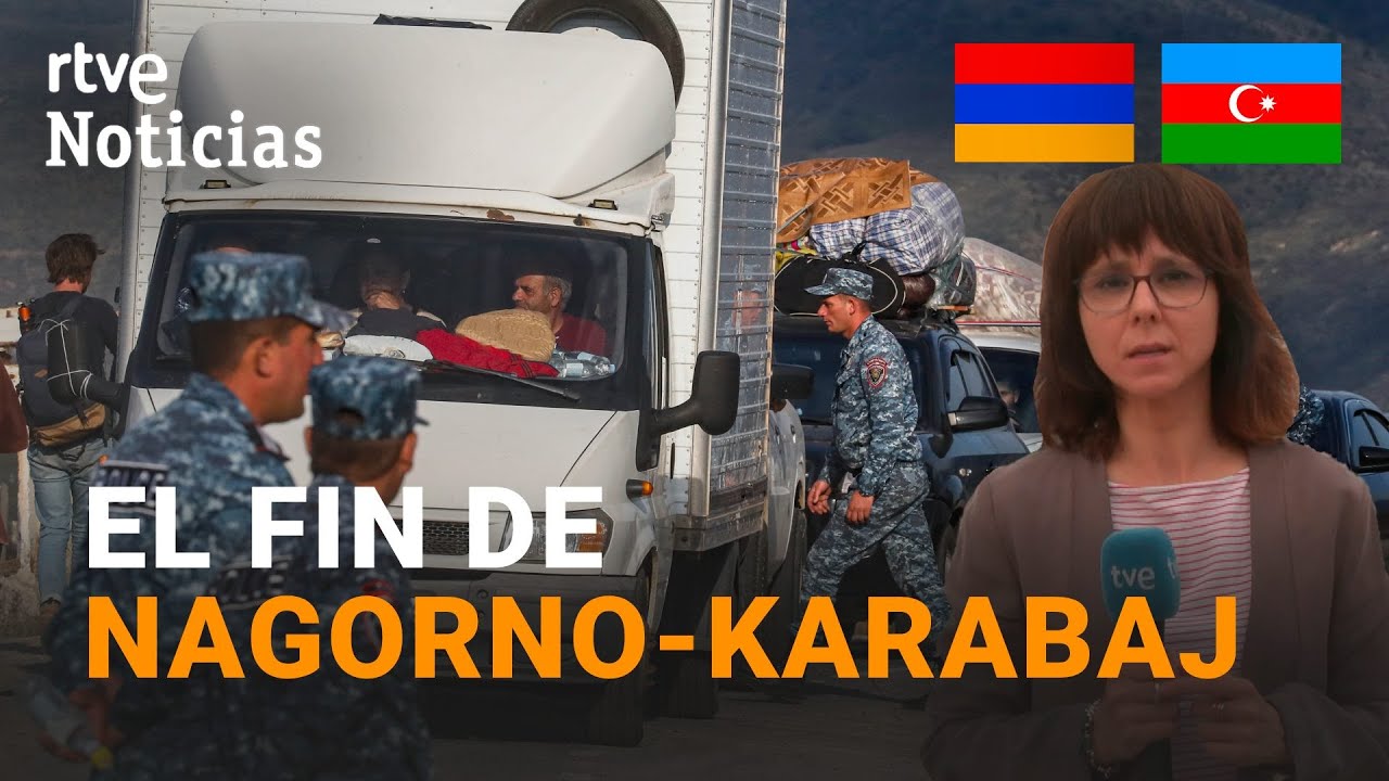 NAGORNO KARABAJ: El GOBIERNO del enclave anuncia su DISOLUCIÓN a partir de ENERO de 2024 | RTVE