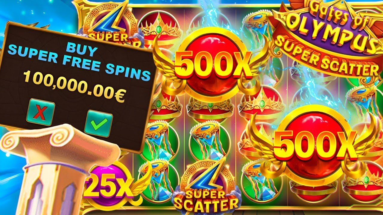 j'achète 100.000€ de SUPER BOUNTY sur GATES OF OLYMPUS SUPER SCATTER ⚡