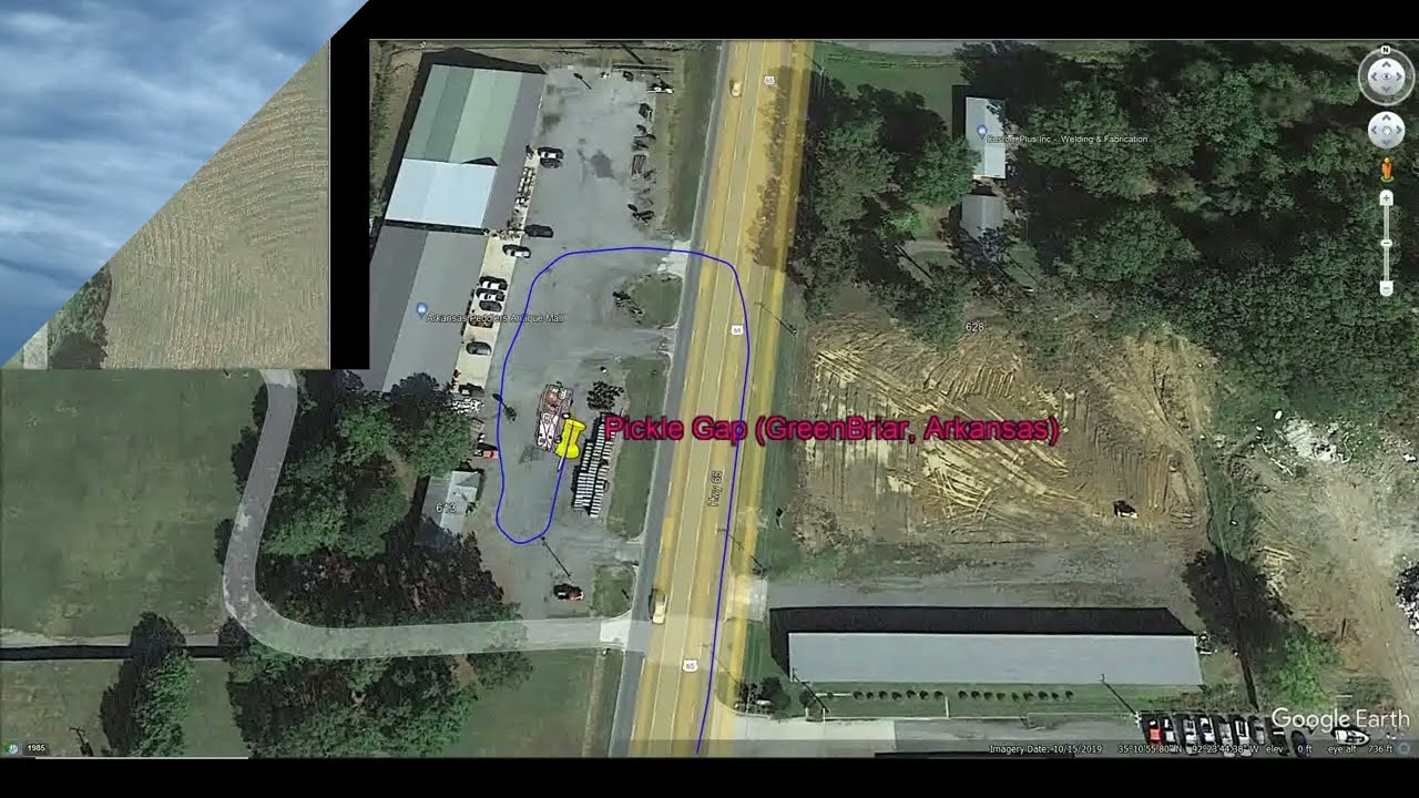 Day 45 August 14, 2023 from Seminole, Oklahoma to (Pickle Gap) Greenbriar Arkansas HWY 65 R