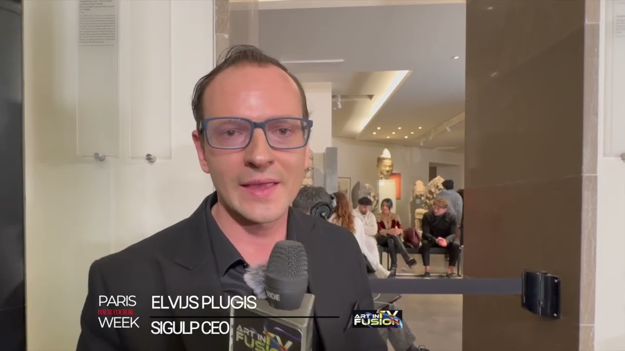 ART IN FUSION TV - Paris Haute Couture Week - Elvijs Plugis