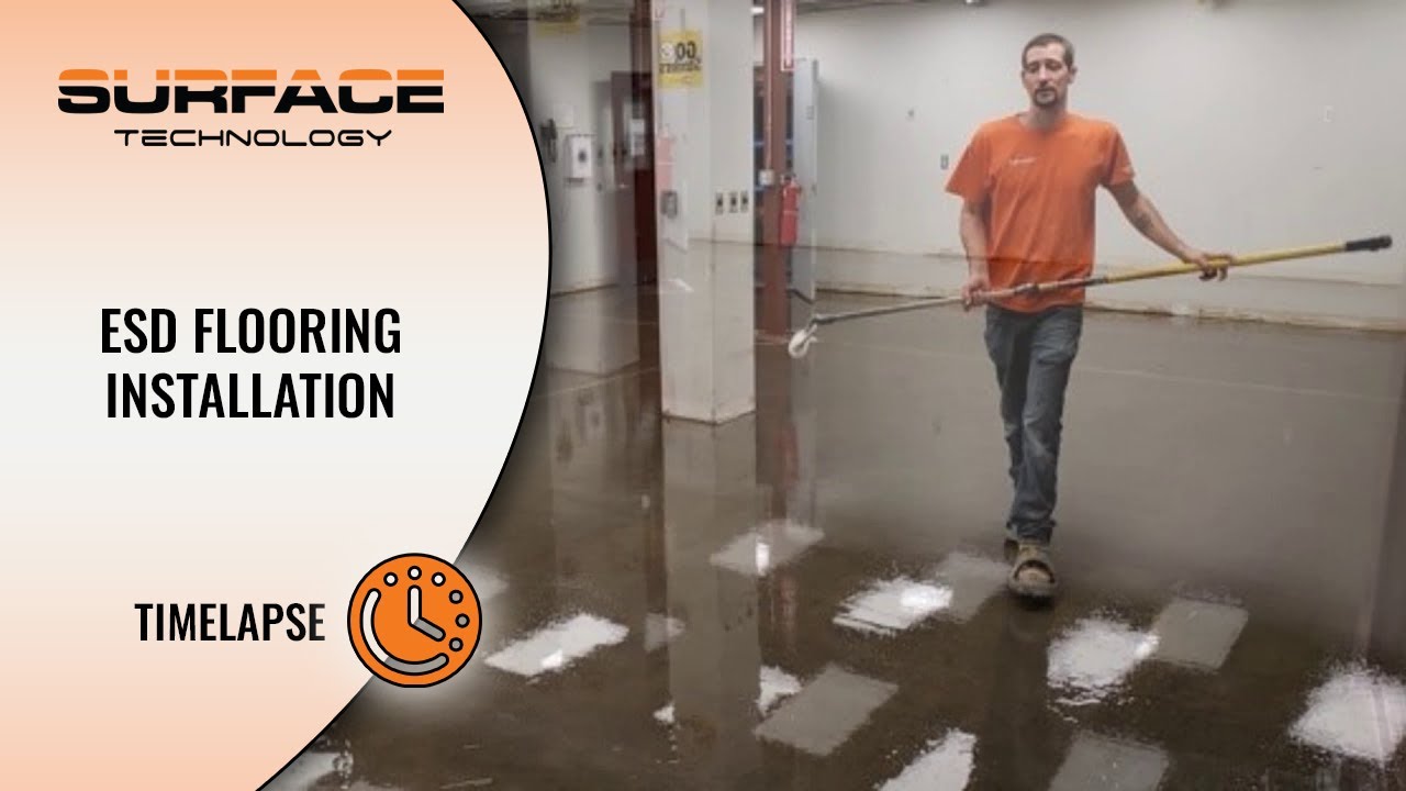 ESD Flooring Installation | Commercial Epoxy Flooring | Surface Technology