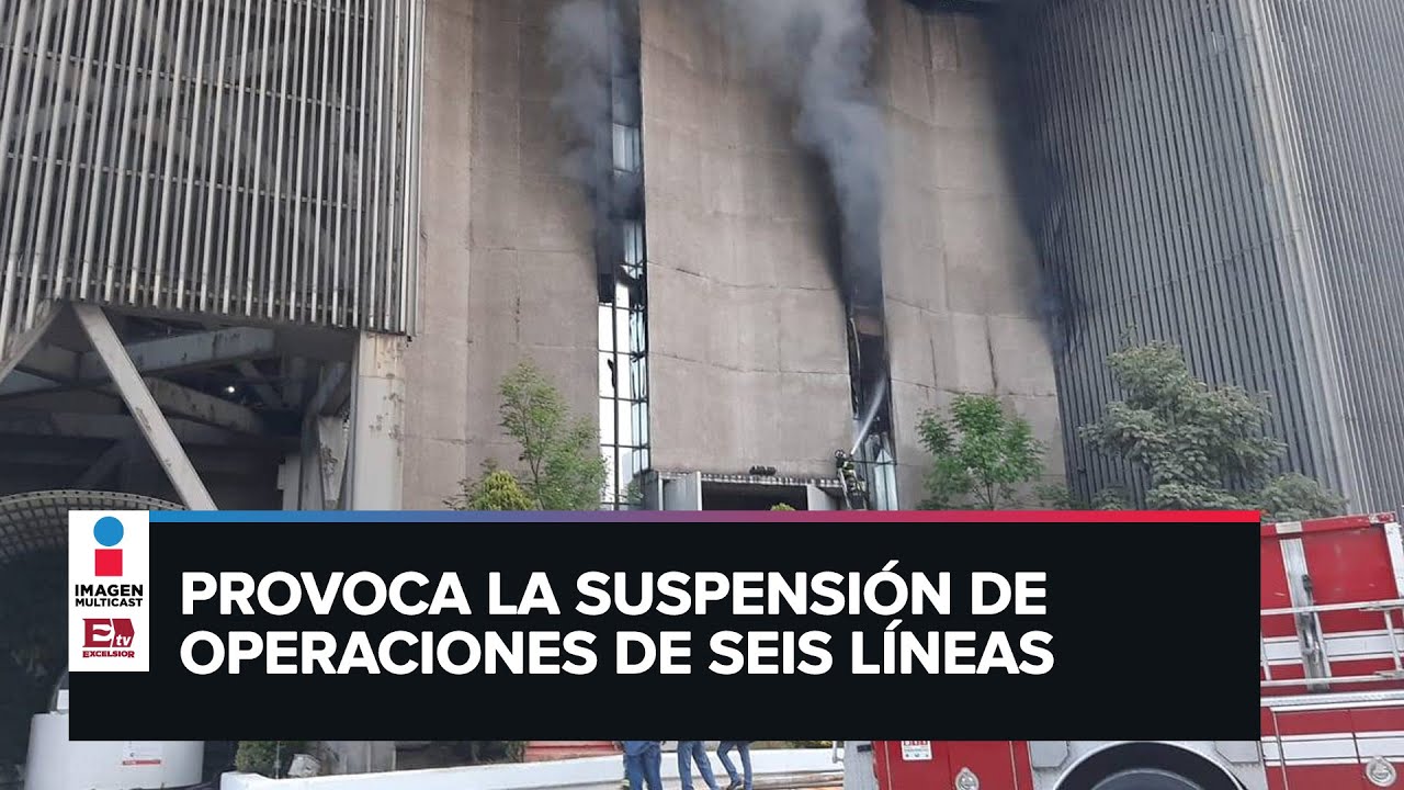 Una persona muerta y 30 intoxicadas por incendio en edificio del Metro
