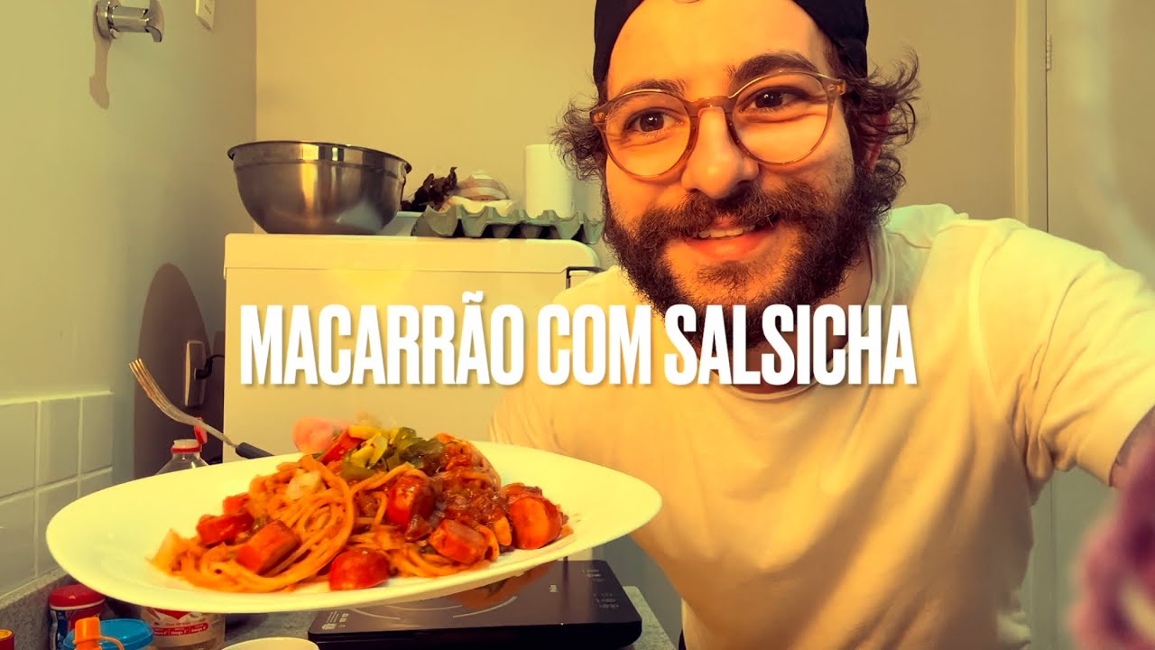 MACARRÃO COM SALSICHA - MAIS UM CLÁSSICO DOS MILHÕES PRO FIM DO MÊS!! 