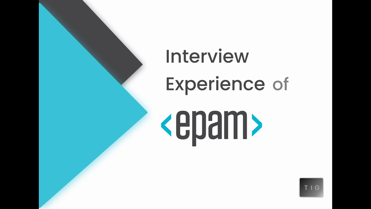 Epam Interview Experience