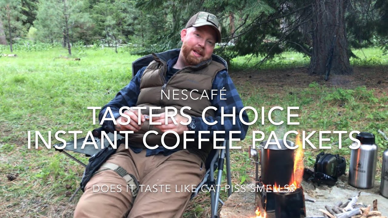 Nescaf&eacute; Tasters Choice Instant Coffee Packets - Do they taste like cat-piss smells?