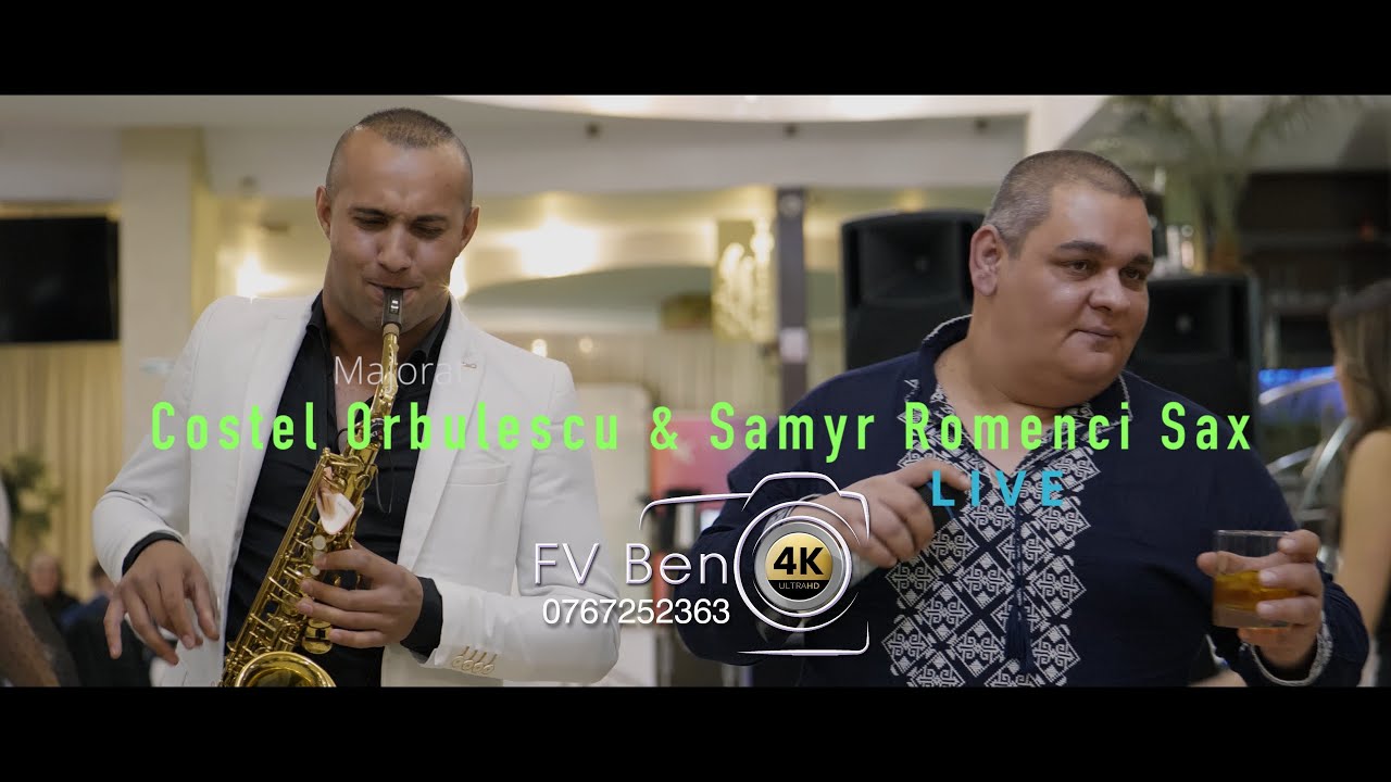 Costel Orbulescu & Samir Romenci Sax||Colaj Joc||Majorat LIVE 4K