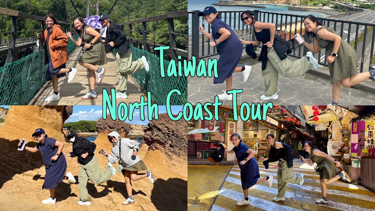 TAIWAN - North Coast Tour 🇹🇼 | Shifen Sky Lanterns, Jiufen Old Street, Yehliu & Raohe Night Market