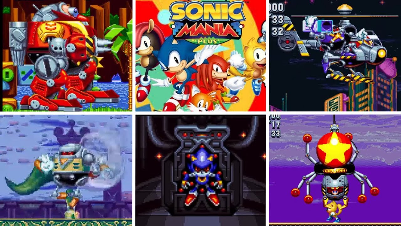 Sonic Mania Plus Jefes Explicados (Parte 1)