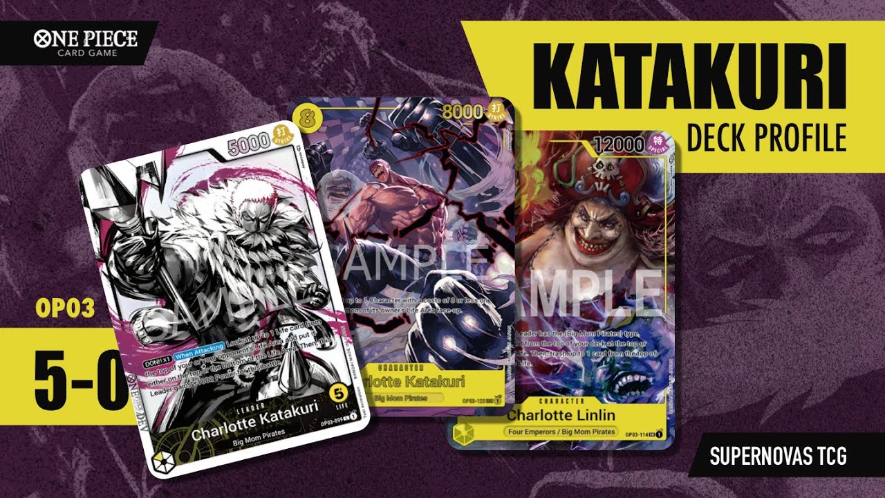 [OP03] 1st Place Katakuri Deck Profile 5-0