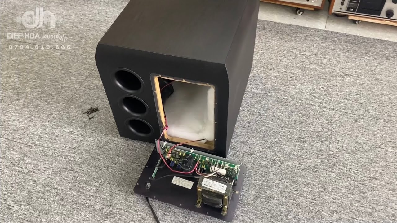 KIỂM TRA NỘI THẤT 👉 VUA SI&Ecirc;U TRẦM SUB PARADIGM 1000 V4 M&Agrave;U ĐEN V&Acirc;N GỖ NỘI ĐỊA MỸ GỬI B&Aacute;C KH&Aacute;CH!
