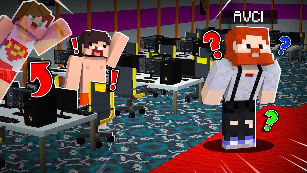 İNTERNET CAFE'DE GÖRÜNMEZ OLUP MİNECRAFT SAKLAMBAÇ OYNADIK