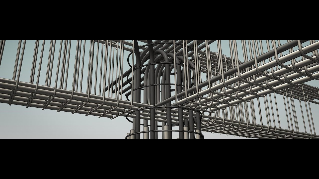 Ferraillage des poutres en 3D