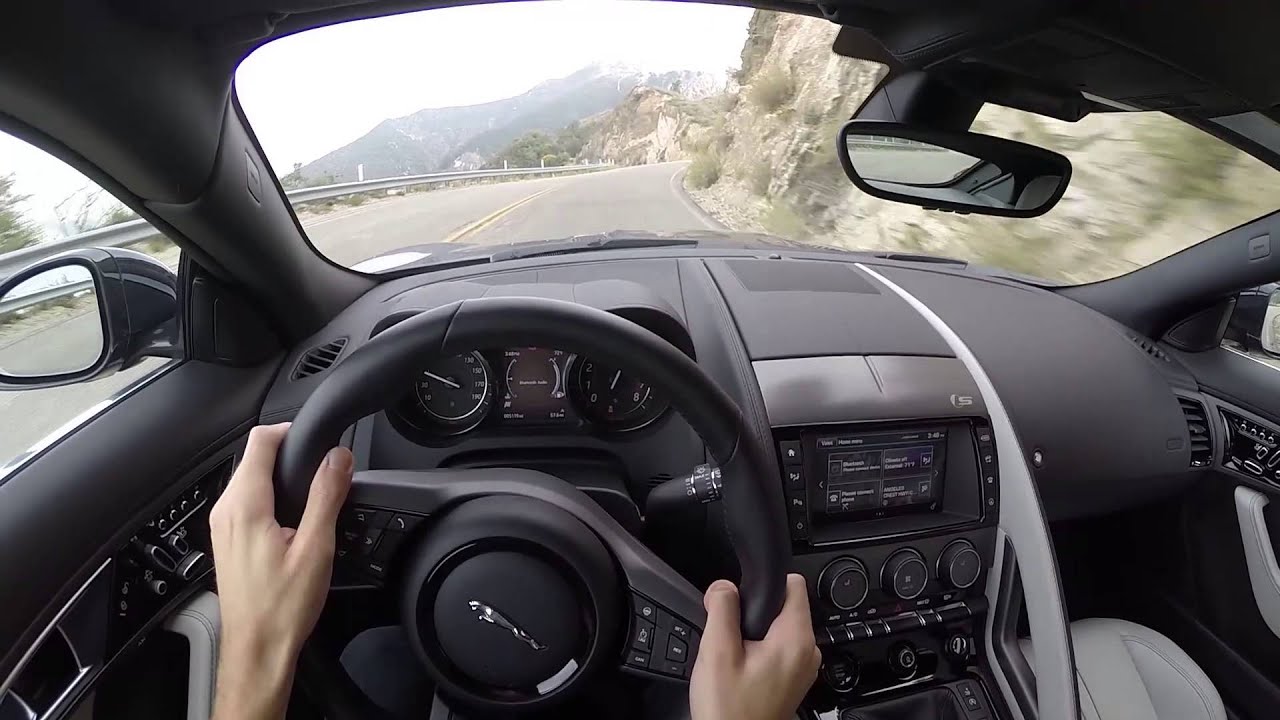 2016 Jaguar F-Type V6 S Coupe (Manual) - WR TV POV Canyon Drive