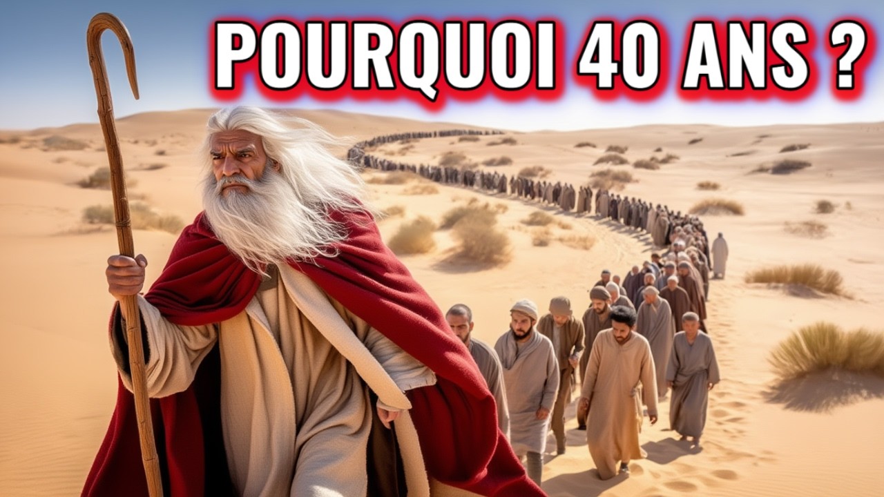 Pourquoi Dieu a-t-il fait errer Israël 40 ans dans le désert