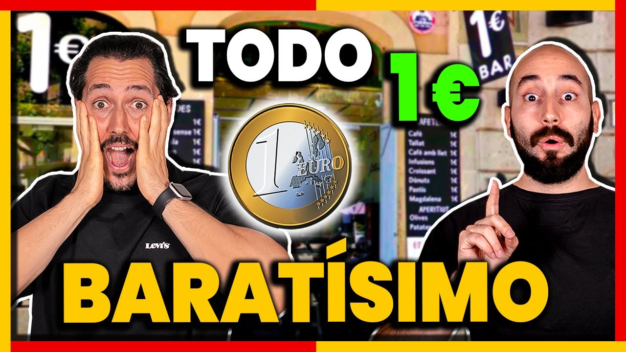 ESTE ES EL BAR *M&Aacute;S BARATO DE ESPA&Ntilde;A* 🤑🙉 TODO A 1&euro; en BARCELONA