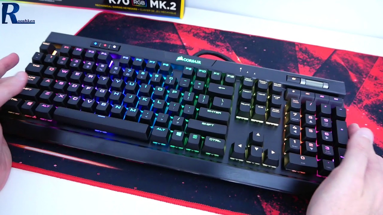 Prestiżowa klawiatura mechaniczna - Corsair K70 MK2