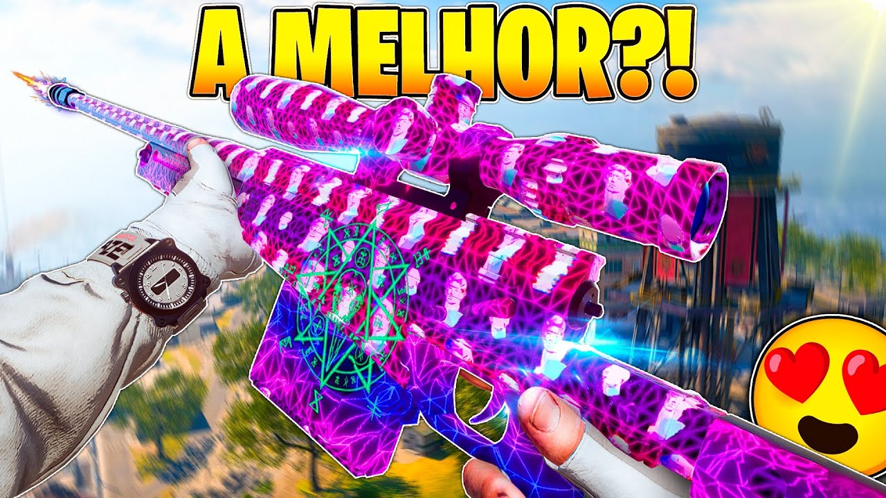 USEI A 💫NOVA SNIPER META💫 DO WARZONE E... (BATI MEU RECORDE???)