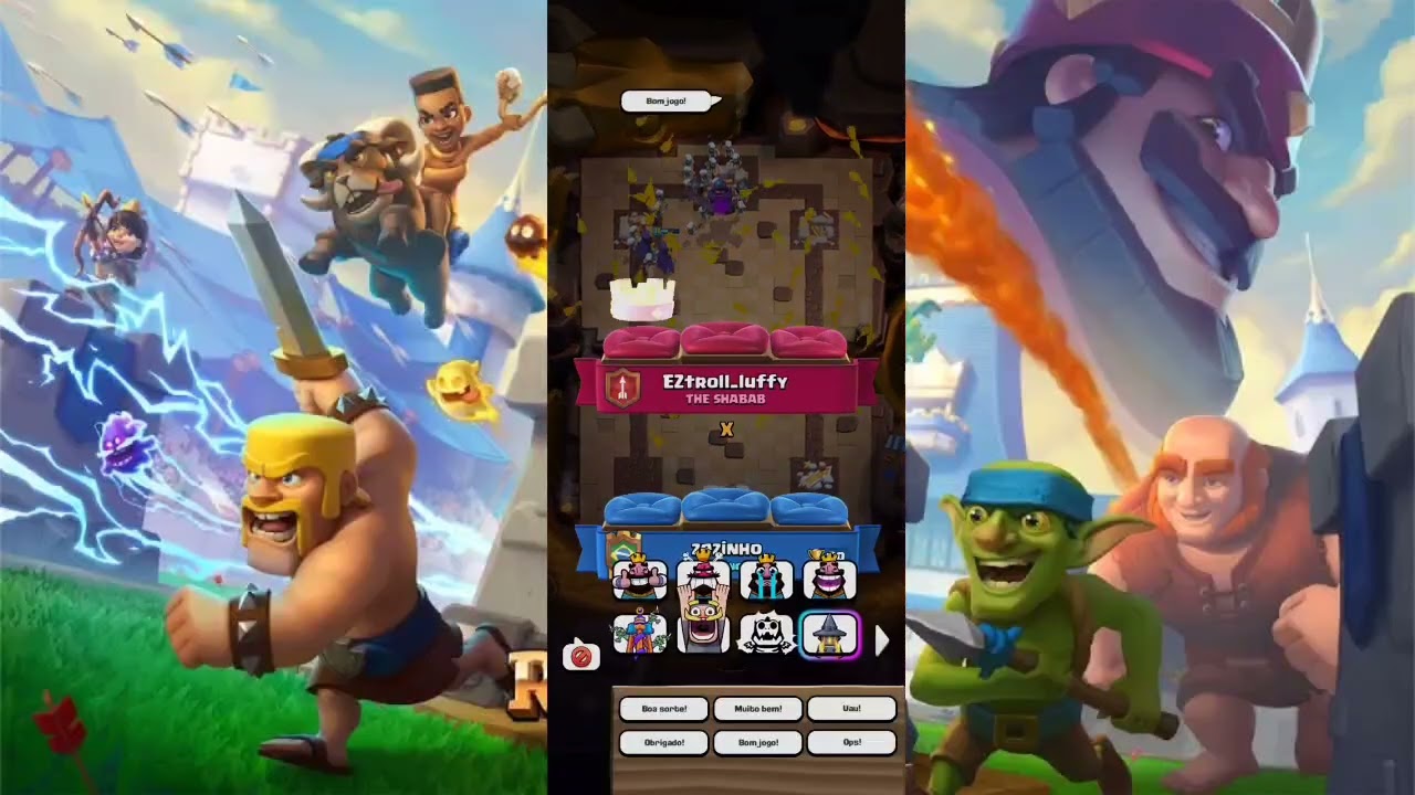 CLASH ROYALE  UM DECKS PERFEITO PARA QUALQUER BATALHA