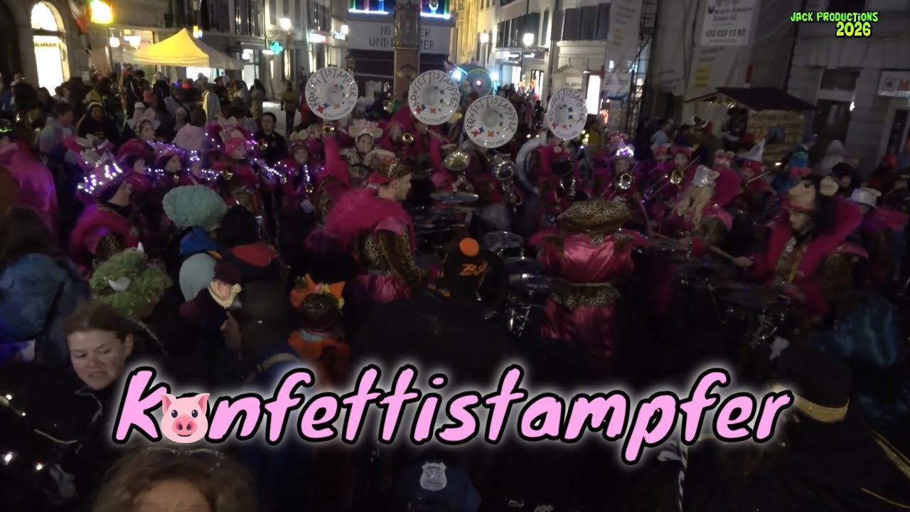 Solothurner Fasnacht 2026, Dienstag, Konfettistampfer