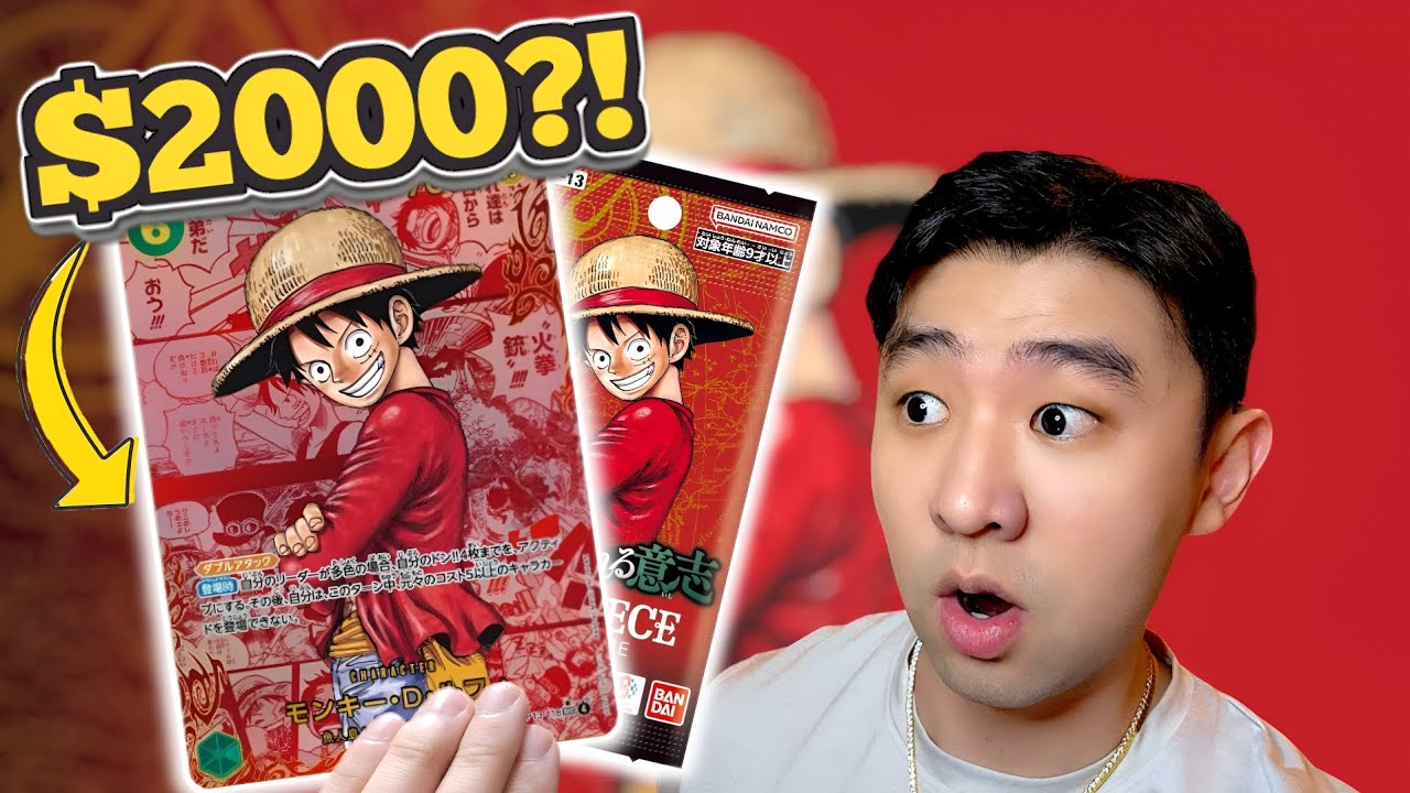 *NEW OPENING TWO BOOSTER BOXES OF OP-13 INHERITED WILL! CAN WE PULL THE $2K RED LUFFY?!