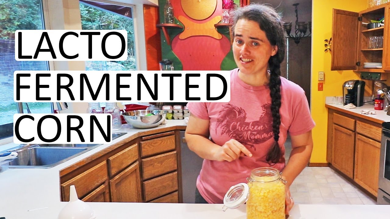 Lacto-Fermenting Corn - Soured Corn Is a Unique Condiment To Boost Your Gut Health