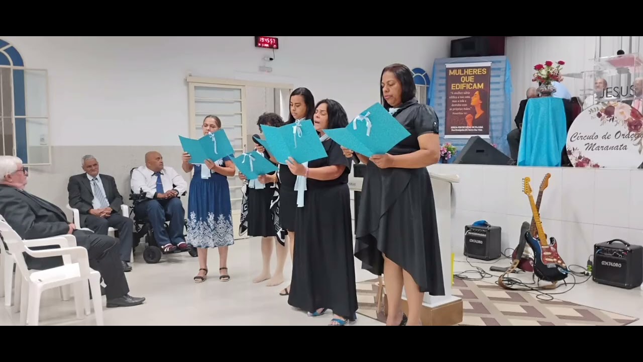 Culto Congresso do Círculo de Oração Maranata,noite maravilhosa com nossos irmãos amados 