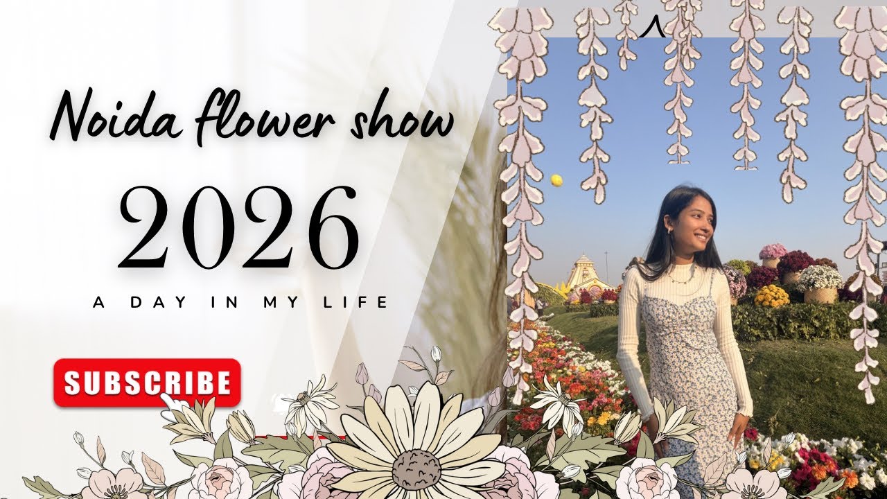 Noida flower show 2026🌻🌺🪻🌸💐🌷🪴😍 #youtube 
