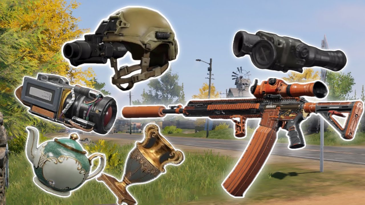 4 SET + H416+ Thermal Scope Hunting Thermal in Farm120K | Arena Breakout