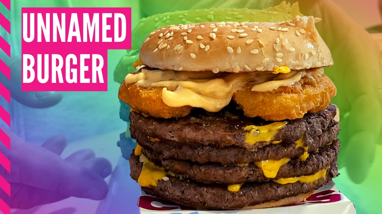 @McDonalds Unnamed burger, reviewed!