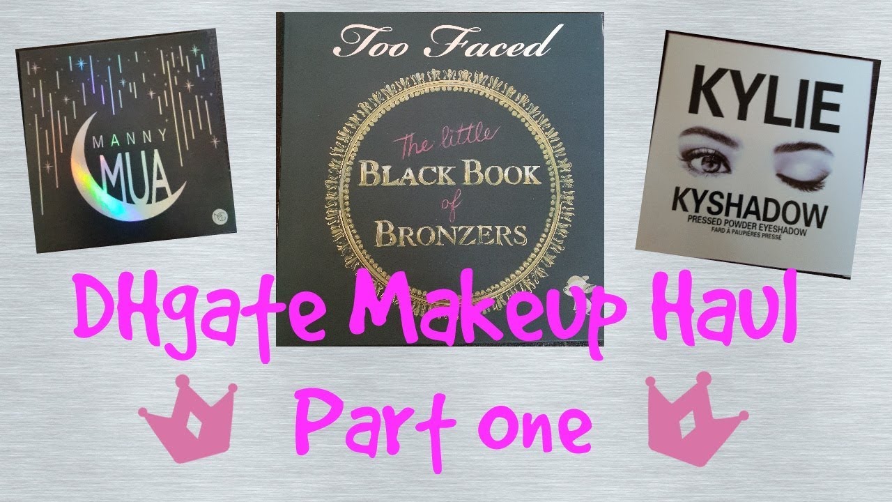 DHgate Makeup Haul With Swatches 😍 Part One