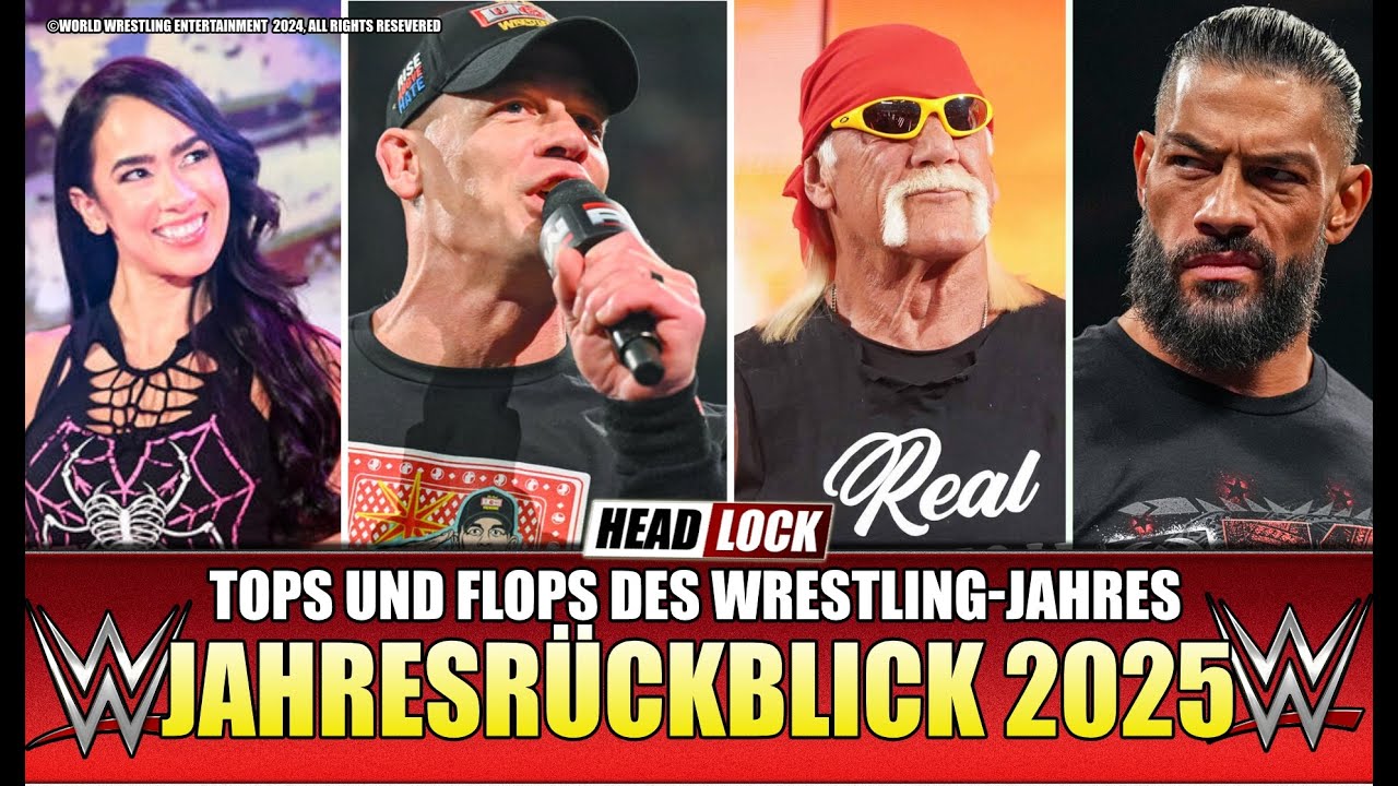 WWE im Jahr 2025 - Der gro&szlig;e Jahresr&uuml;ckblick - Die Tops und Flops von WWE 🔥 Wrestling Podcast