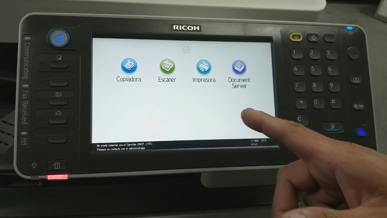 Quitar aviso de Toner No Original de RICOH MPC3002/4502/3003/4503