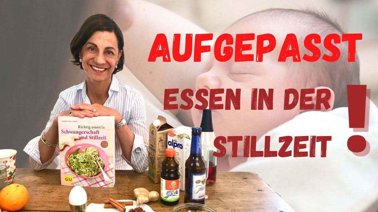 Ernährung in der Stillzeit | Ernährungstipps von Dagmar von Cramm!