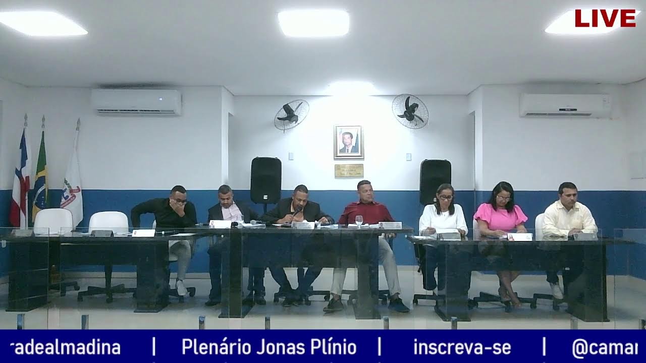 SESSÃO DA CÂMARA MUNICIPAL DE ALMADINA