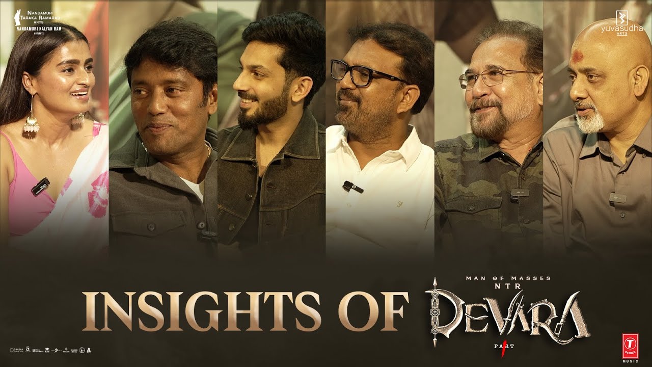 Devara Team Special Interview | NTR, Koratala Siva, Anirudh, Rathnavelu, Ramajogayya Sastry